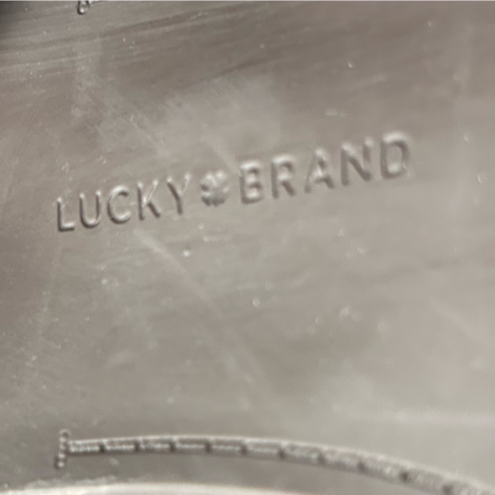 Lucky Brand leather suede boots size 11 - Picture 9 of 10